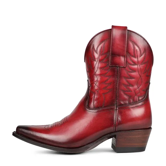 sendra-boots-16576-gene-hand-paint-crust-ferrari-handbemalte-cowboyboots image 1