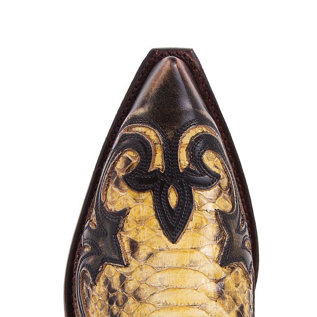 sendra-boots-3241-cuervo-denver-tierra-piton-barriga-panizo-exotische-western-bo image 5