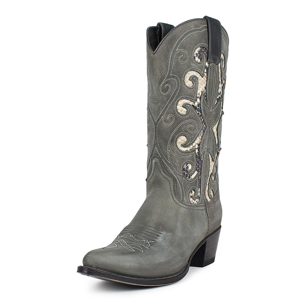 sendra-boots-17906-lia-flota-chaira-cowboy-stiefel-grau image 2