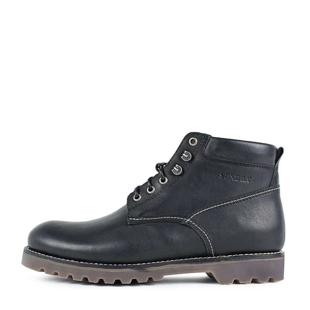 sendra-boots-16573-kaspar-evolution-negro-biker-botin-schwarz-ge-ltes-leder image 1