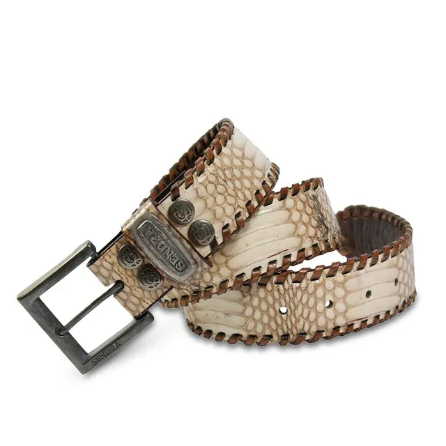 sendra-cobra-natural-lederg-rtel-4-cm-exotik image 1