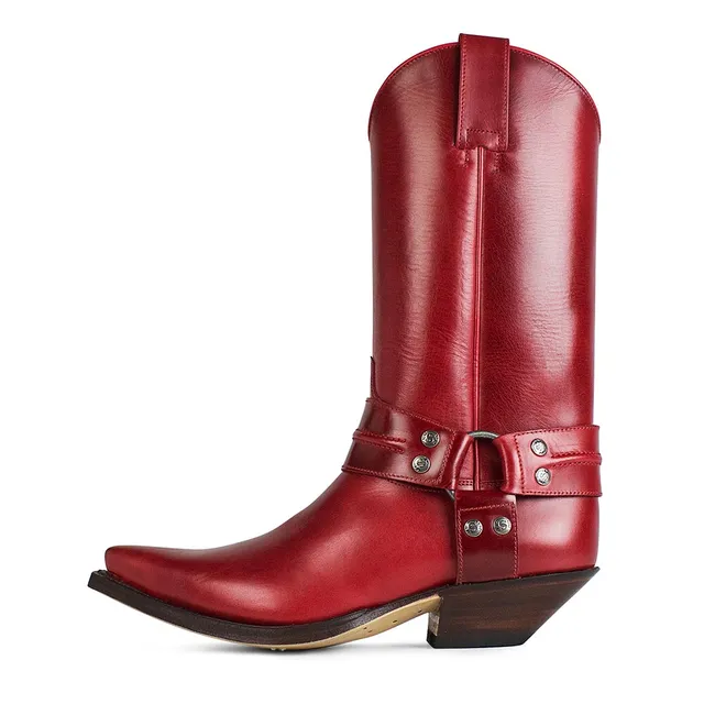 sendra-boots-3305-cuervo-ciclon-rojo-herren-cowboy-stiefel image 1
