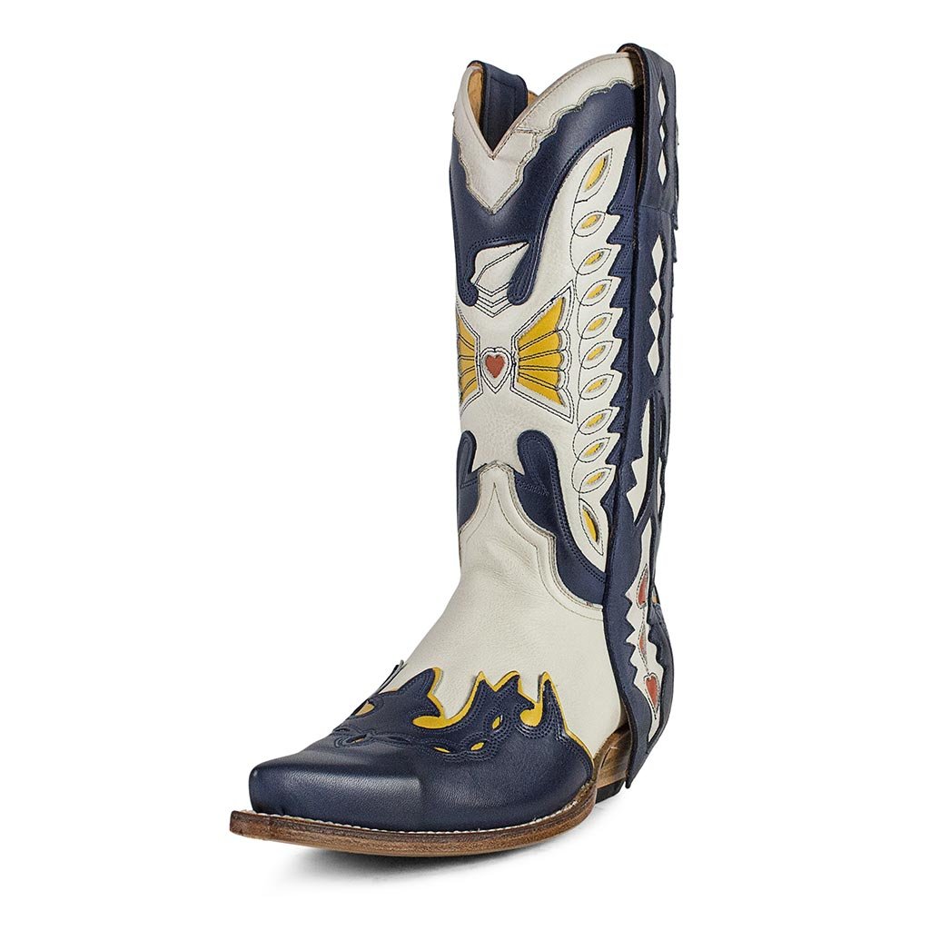 sendra-boots-4549-cuervo-cowboy-stiefel-palermo-navy image 2