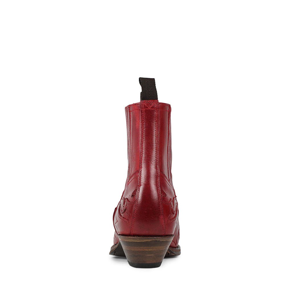 sendra-boots-4660-cuervo-ciclon-rojo-cowboystiefel image 4