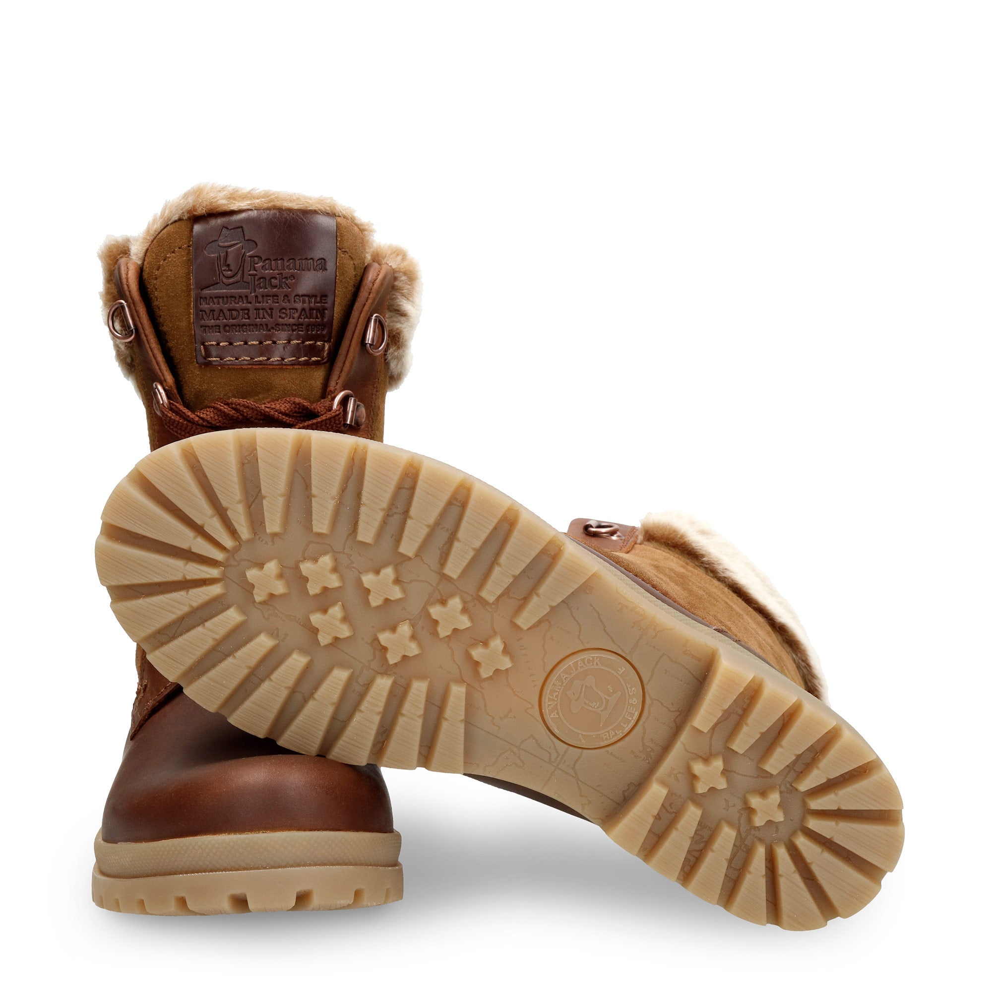 panama-jack-tuscani-b26-damenstiefel-napa-cuero-cognac-warmfutter image 4