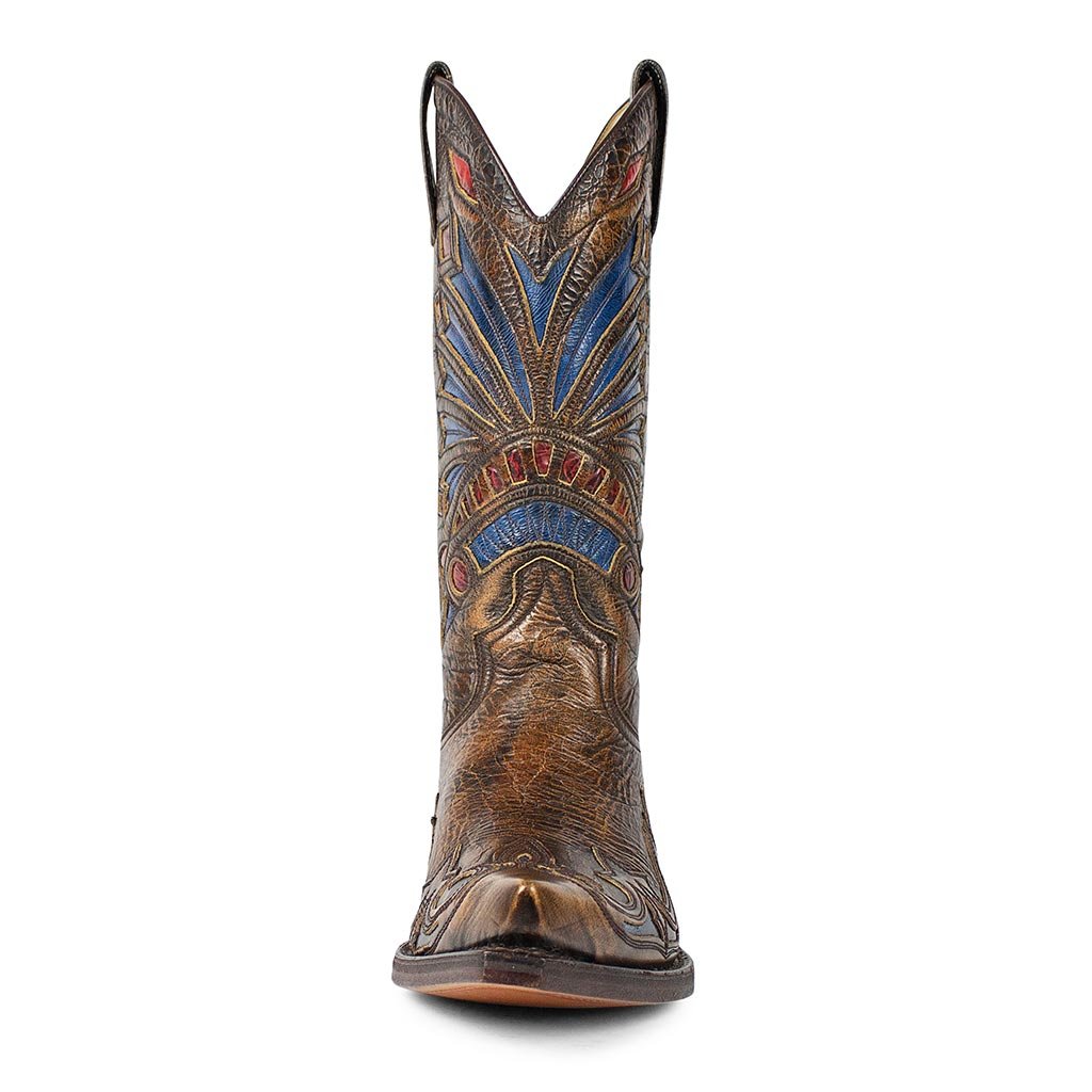 sendra-boots-6262-cuervo-britnes-flo-marr-n-westernstiefel image 3