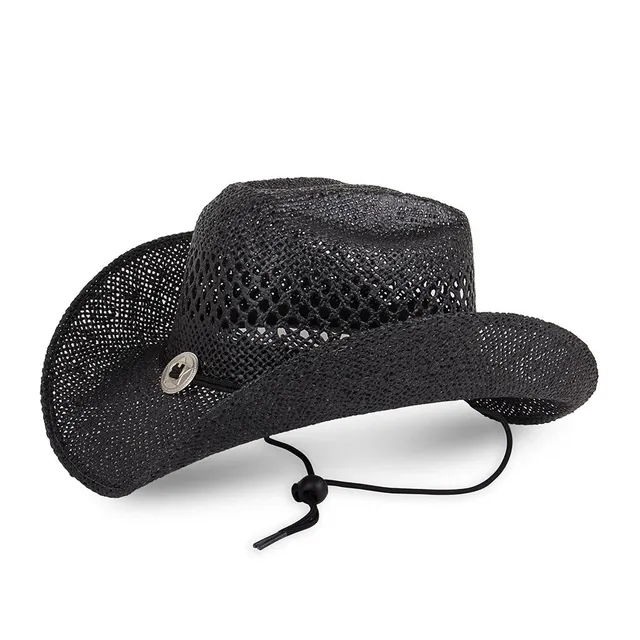 sendra-boots-sombrero-flor-negro-western-hut image 1