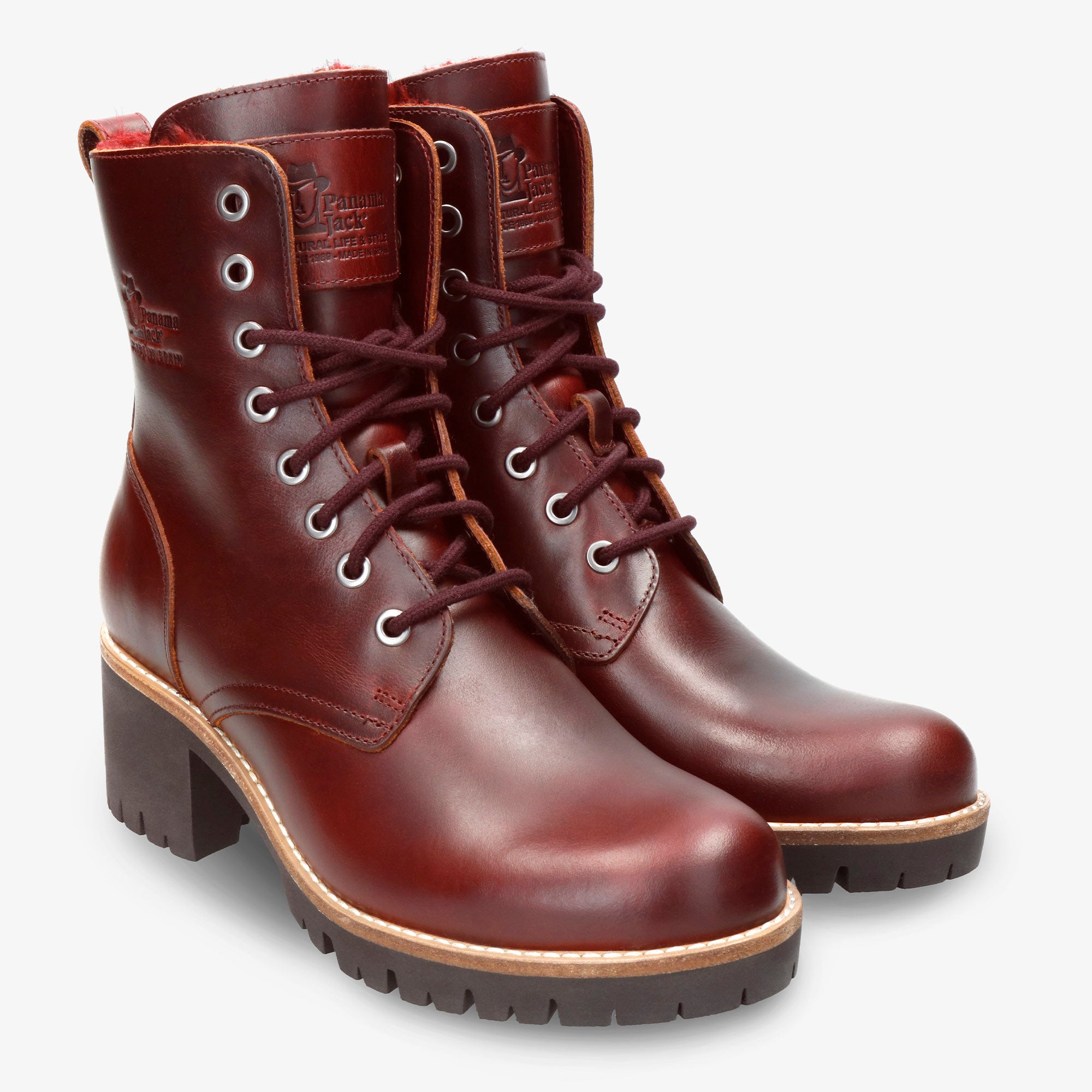 panama-jack-padma-b25-stiefel-napa-burdeos-absatz image 3