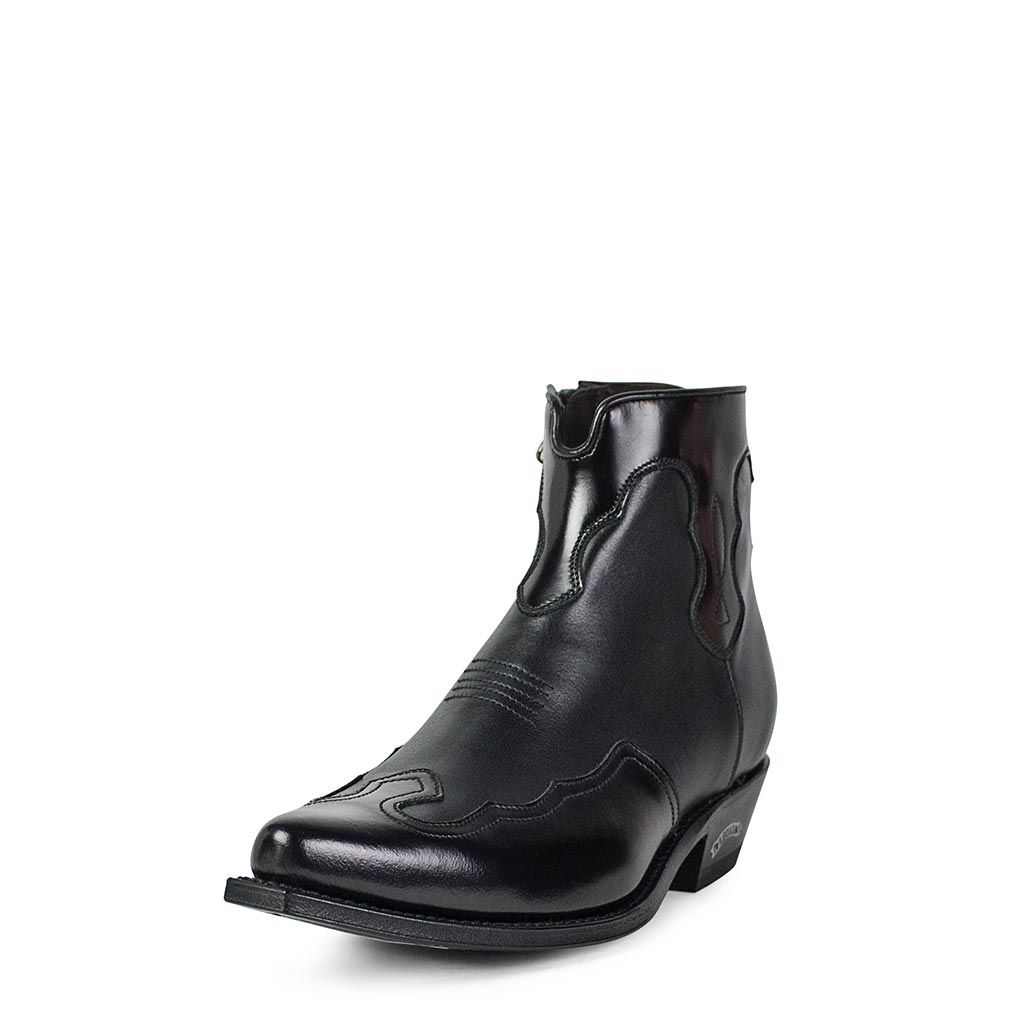sendra-boots-18836sd2-flora-negro-herren-lederstiefel-schwarz image 2