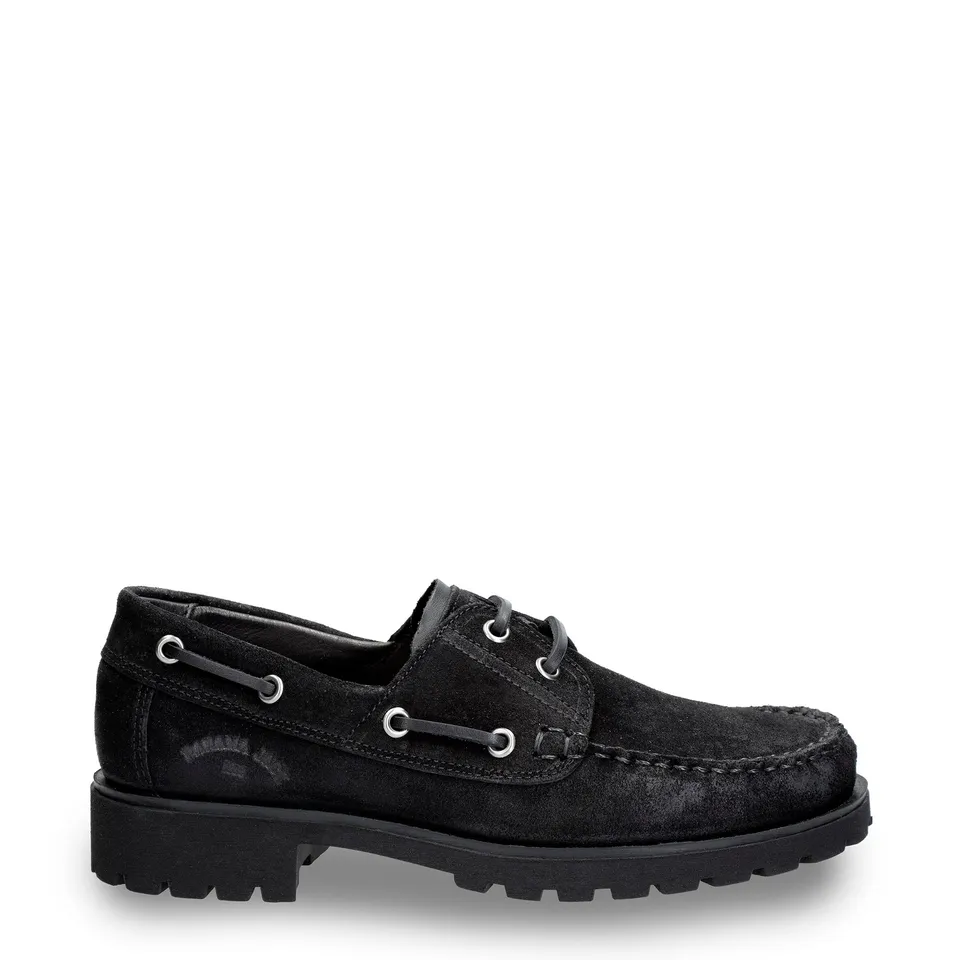 panama-jack-boat-b16-velour-damen-bootsschuh-schwarz image 1