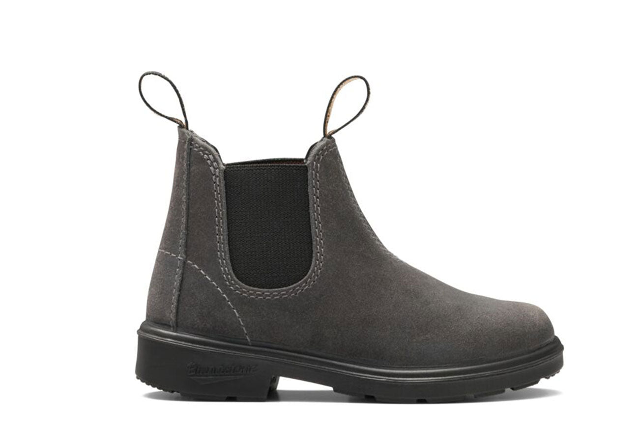 blundstone-2594-steel-grey-kinder-chelsea-boot-waxed-suede image 1