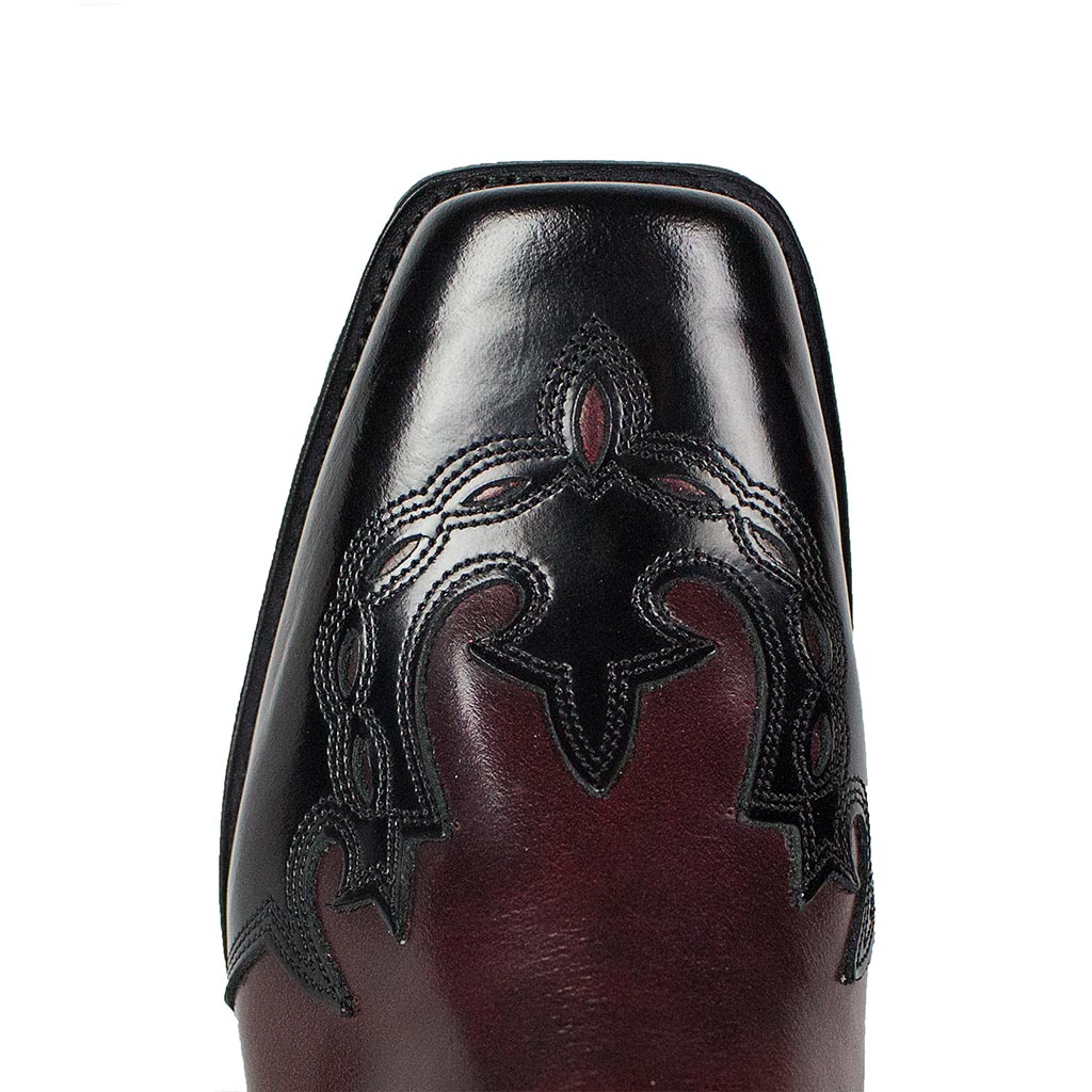 sendra-boots-7811-blues-florentic-cowboystiefel-schwarz-rot image 5