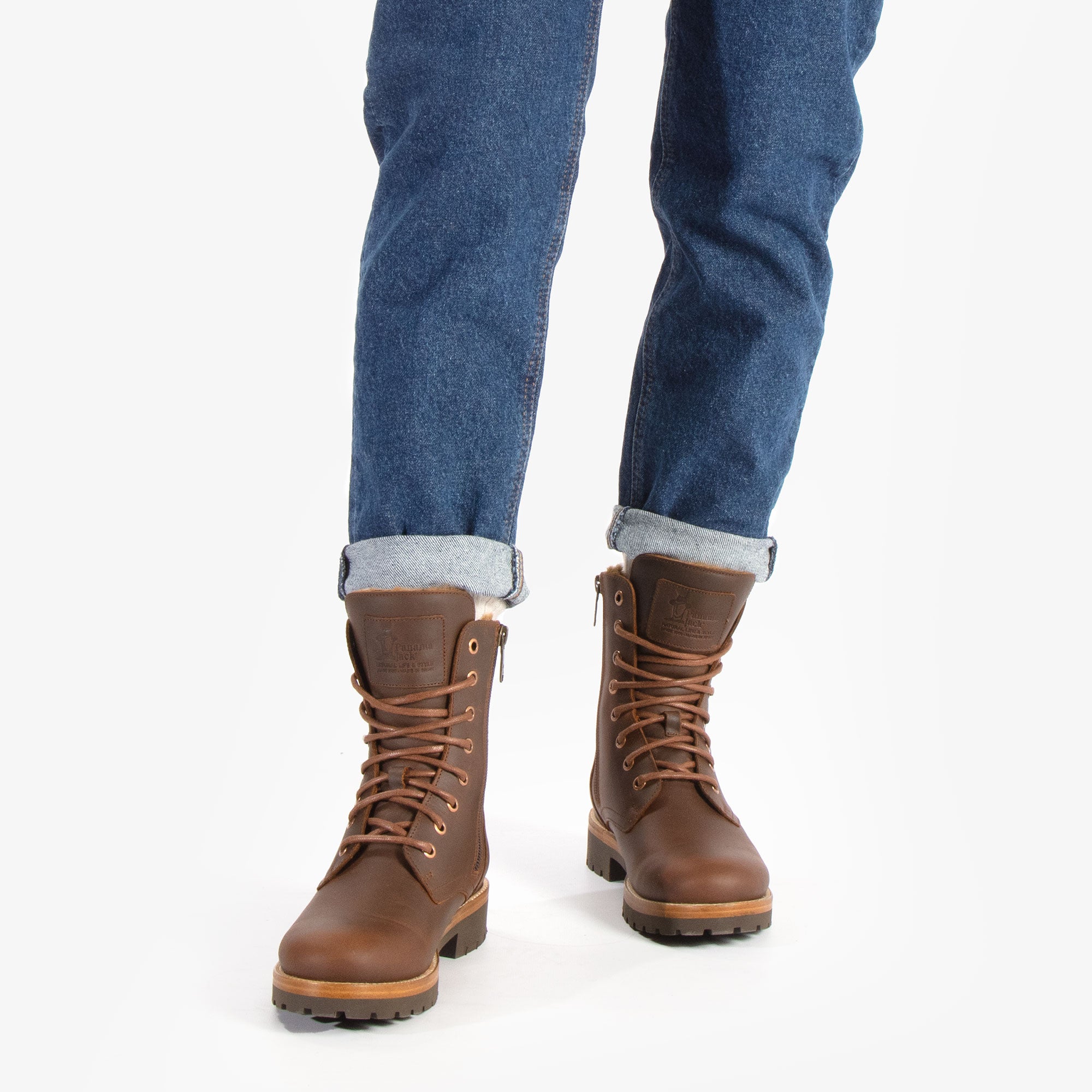 panama-jack-frisia-b10-damenstiefel-waterproof-napa-cuero-cognac image 2