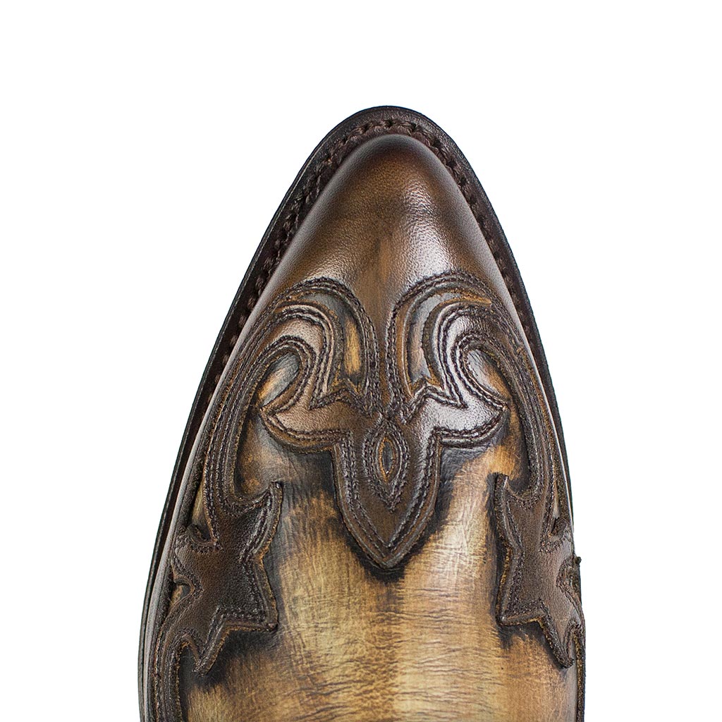 sendra-boots-3840-lia-cowboystiefel-denver-canela-lavado image 5