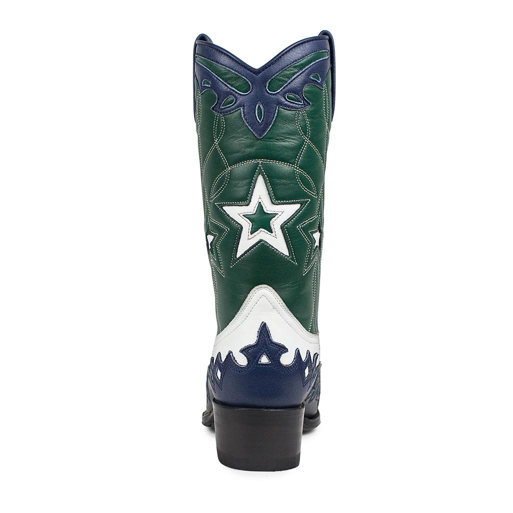 sendra-boots-17398-gene-damen-cowboystiefel-aquarios-blanco-gr-n-blau-wei image 4