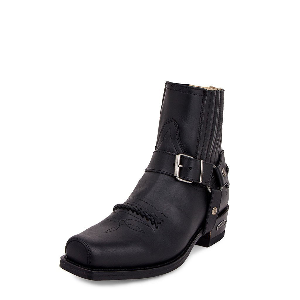 sendra-6445-seta-pull-oil-negro-unisex-boots image 2