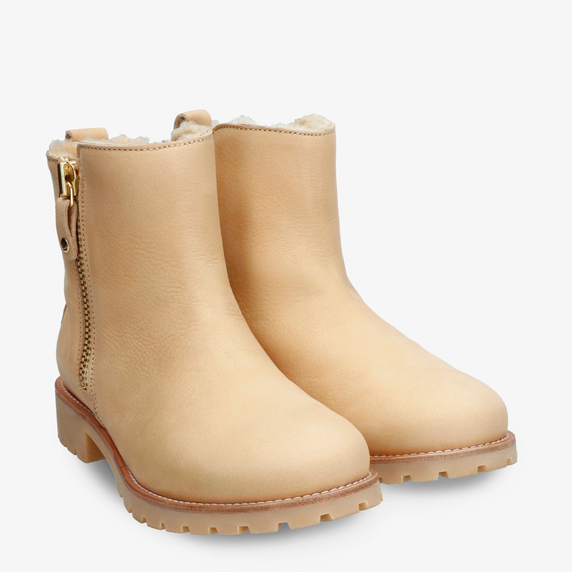 panama-jack-fiore-trav-b5-nobuck-crema-flache-damenstiefelette image 3