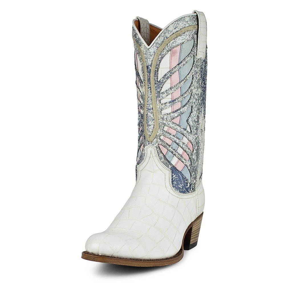 sendra-boots-15999-debora-cowboy-stiefel-wei-rosa-blau image 4