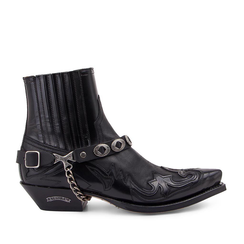 sendra-boots-arnes-78-negro-stiefel-harness-schwarz image 2