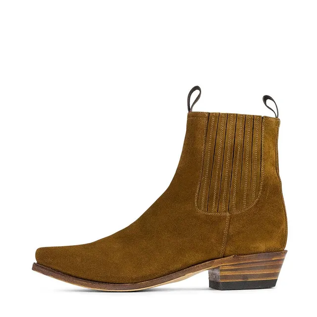 sendra-boots-1692-lucky-stiefelette-velours-gef-ttert image 1