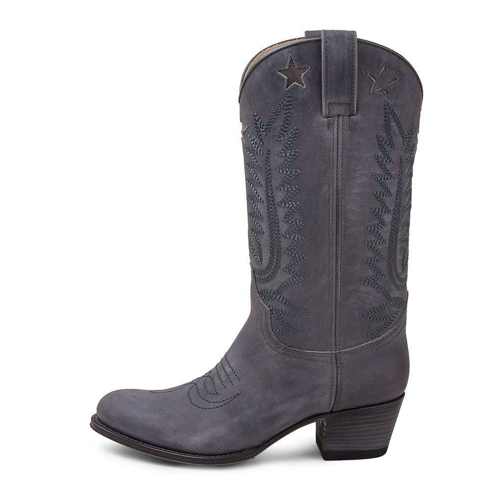 sendra-boots-14146-debora-insa-flota-chaira-lavado-schwarze-cowboystiefel image 1