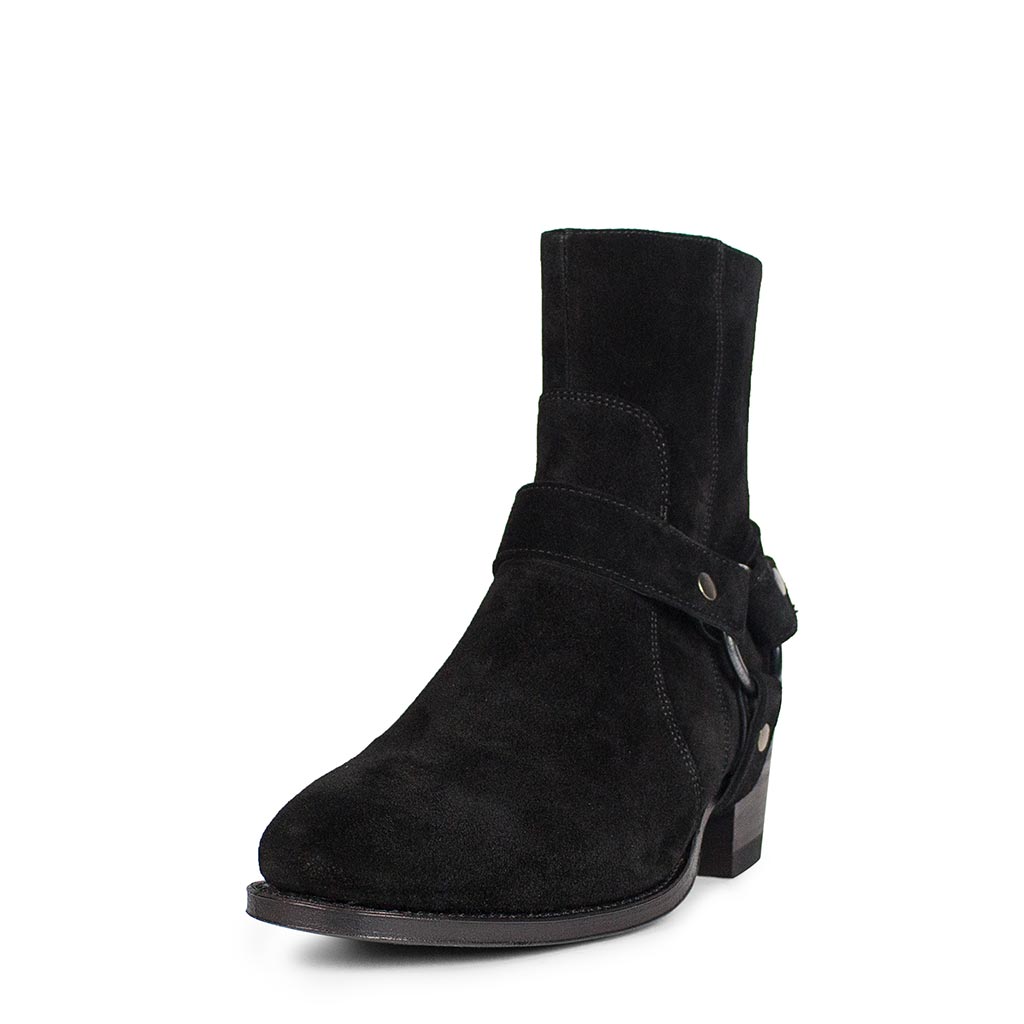 sendra-boots-14511-jonas-serraje-negro-herren-stiefelette-schwarz image 2