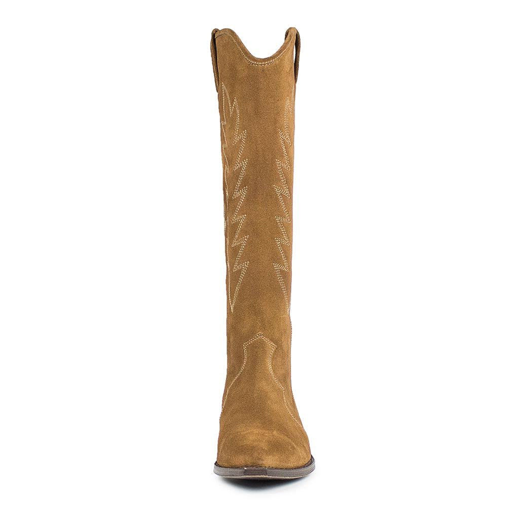 sendra-boots-16127-ema-serraje-kalejeido-158-damenstiefel-braun-hoher-schaft image 2