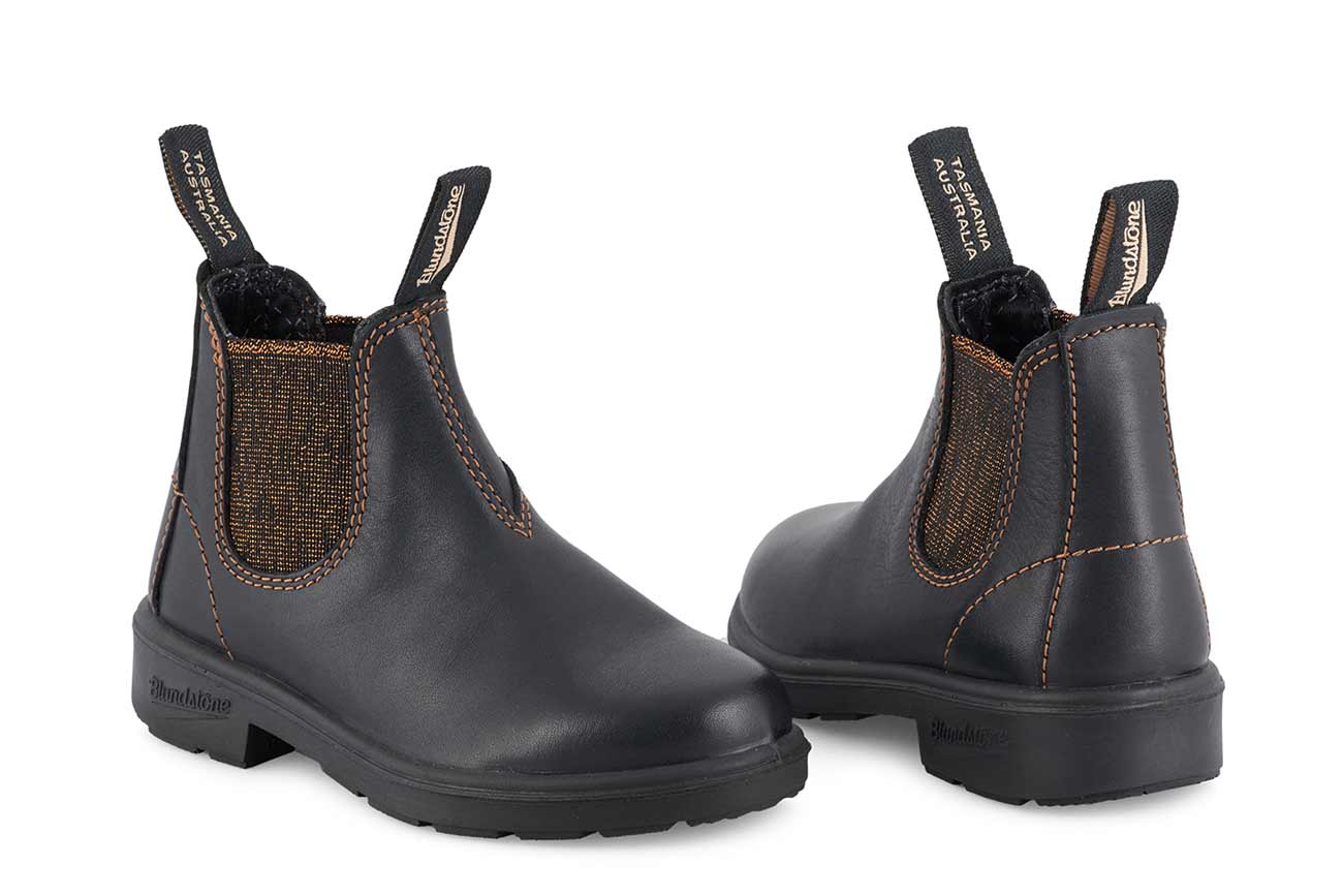 blundstone-1992-black-bronze-glitter-kinder-chelsea-boot image 3