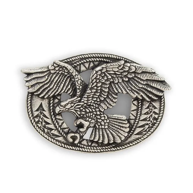 sendra-boots-hebilla-eli-15432-40-plata-mate-biker-g-rtelschnalle-adler image 1