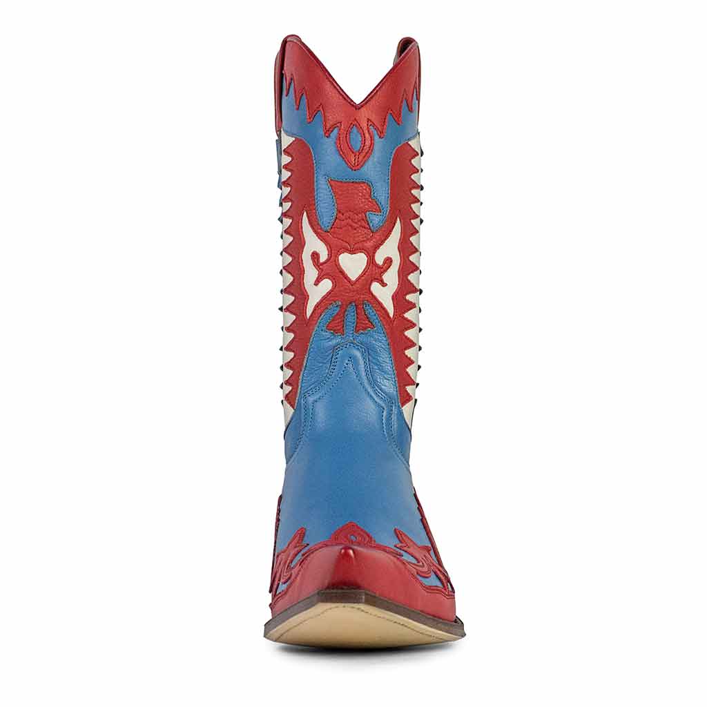 sendra-boots-3840-cuervo-atenea-rojo-cowboy-stiefel-herren image 3