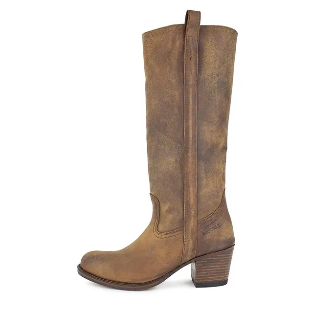 sendra-boots-8512-city-sprinter-hueso-damen-stiefel-kn-chelhoch-3-cm-absatz-good image 1