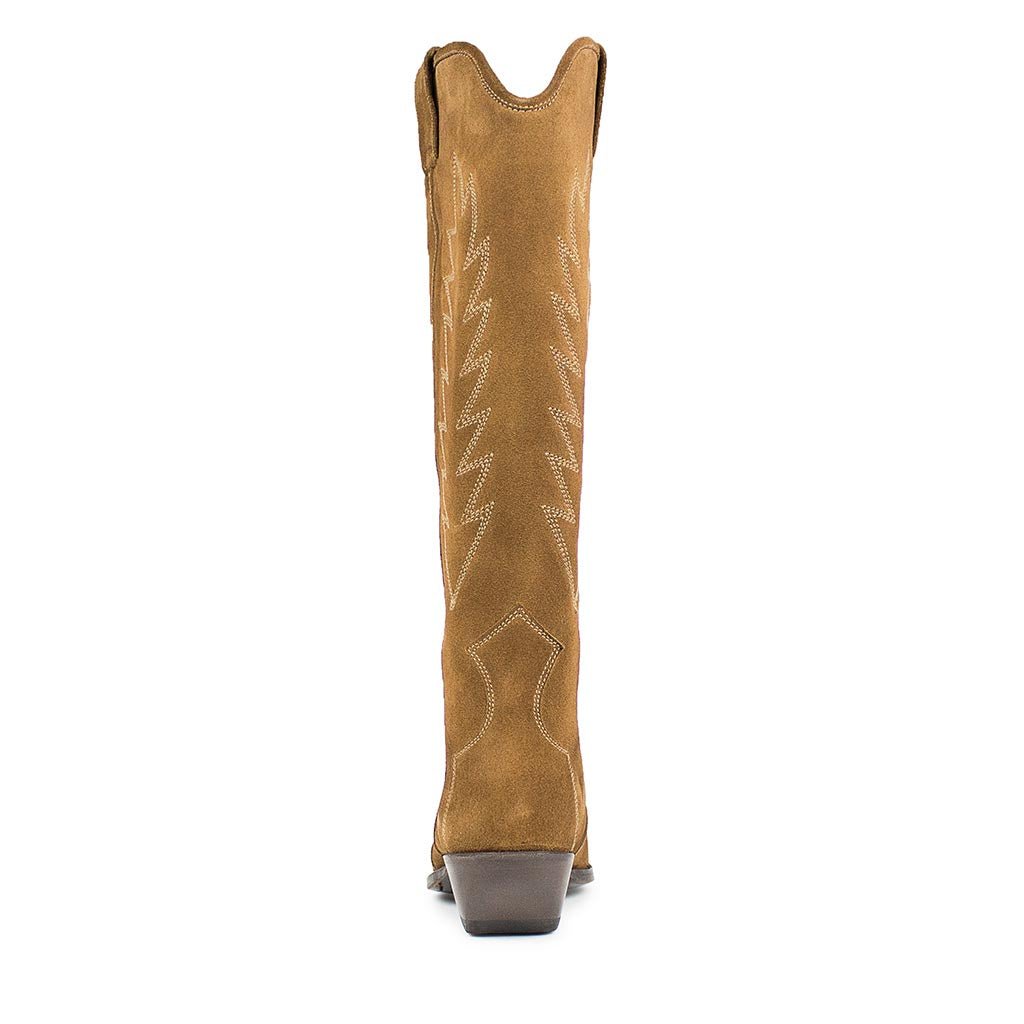sendra-boots-16127-ema-serraje-kalejeido-158-damenstiefel-braun-hoher-schaft image 5