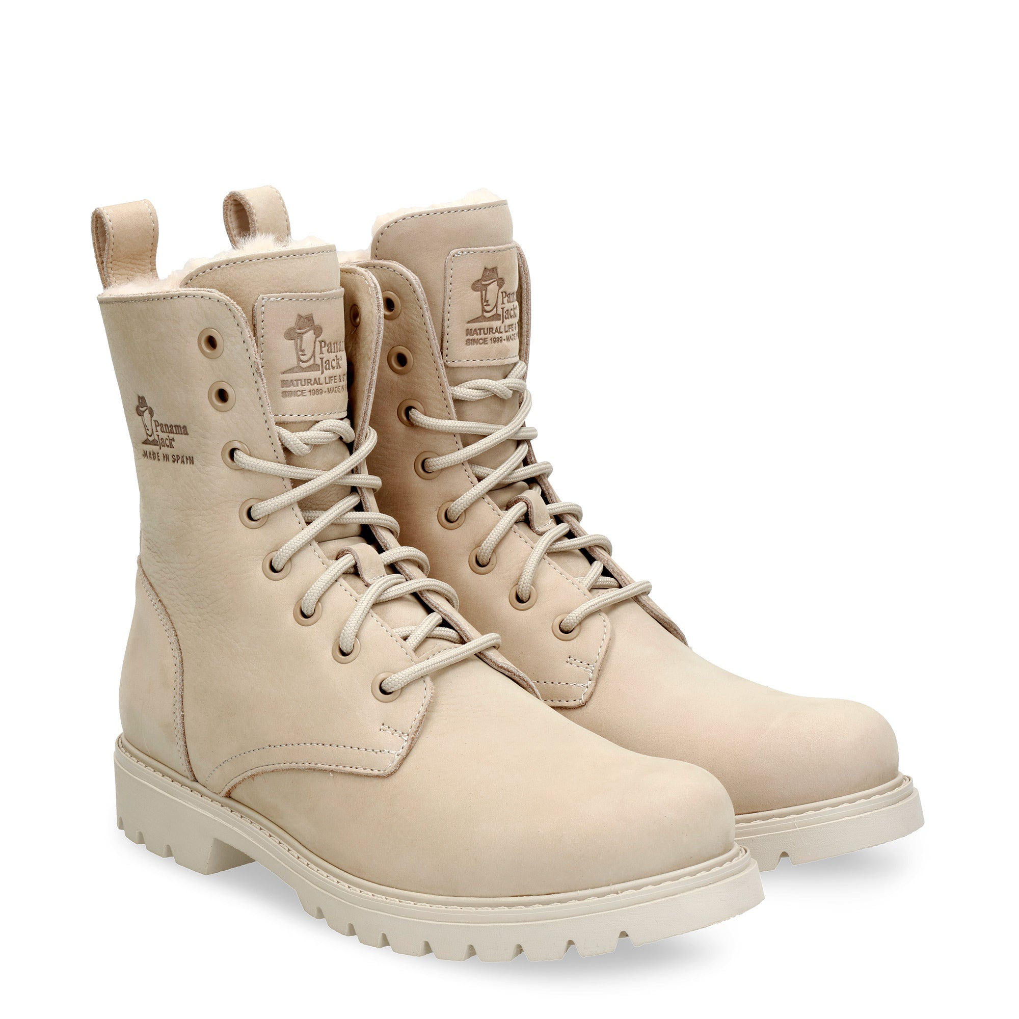 panama-jack-frisia-b8-damen-stiefel-nubuk-natural-warmfutter image 3