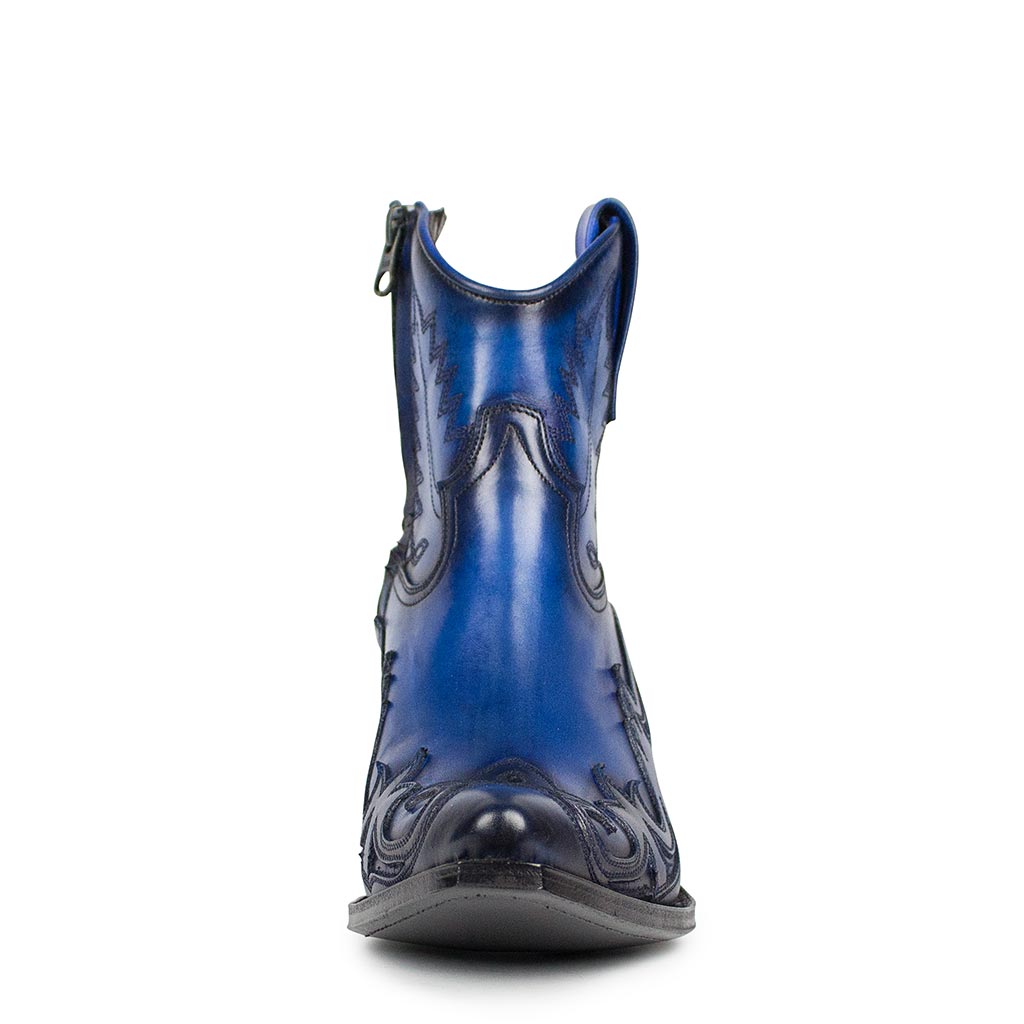 sendra-boots-16695-lula-hand-paint-crust-blue-handbemalte-stiefel image 3
