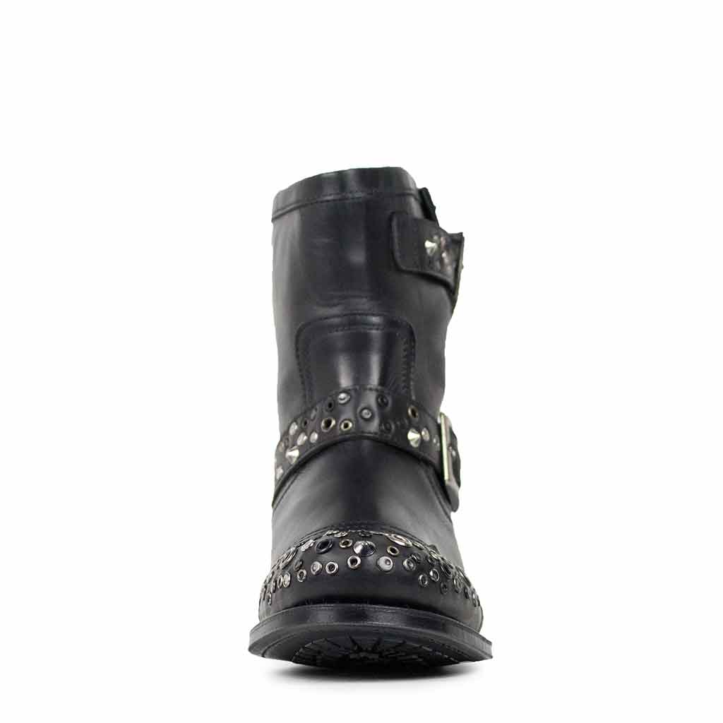 sendra-boots-10957-chiquita-palermo-negro-biker-stiefel-schwarz image 4