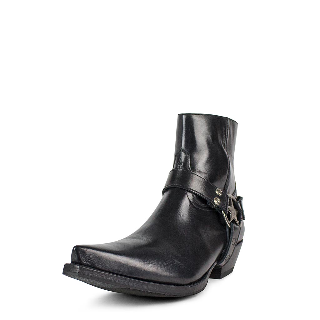 sendra-boots-s0030-15100-negro-herren-cowboy-stiefelette-schwarz image 2