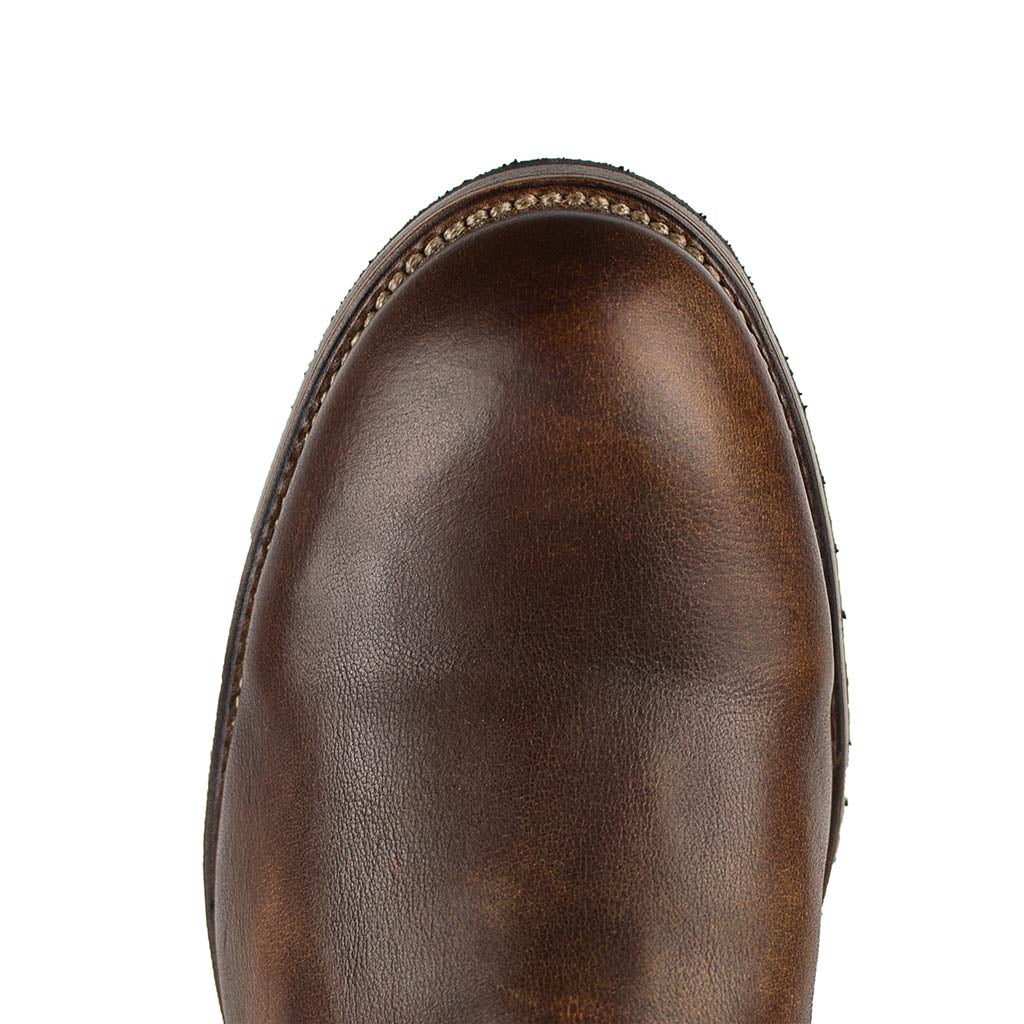 sendra-boots-11931-kaspar-schn-rboot-braun-leder-textil image 4