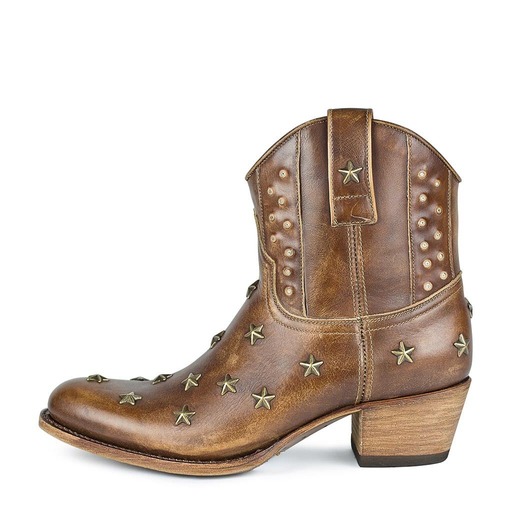 sendra-boots-10600-sara-deep-natural-lavado-stiefelette image 1