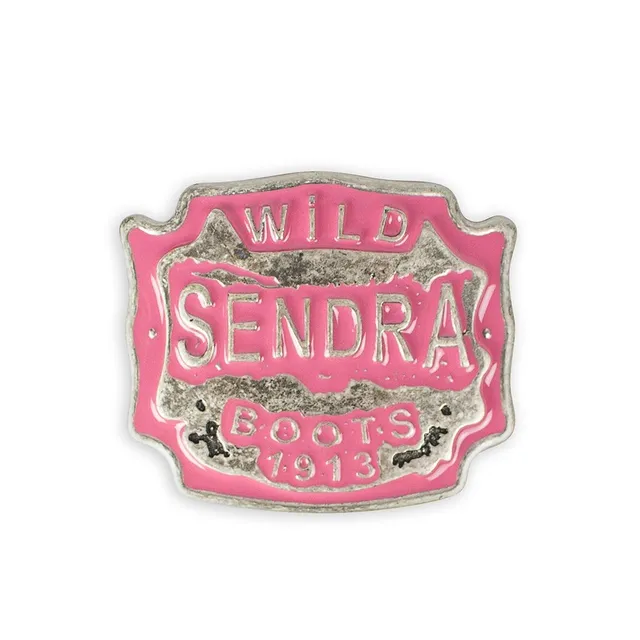 sendra-boots-hebilla-wild-2497-silberschmuck-schnalle-silber-matt-pink image 1