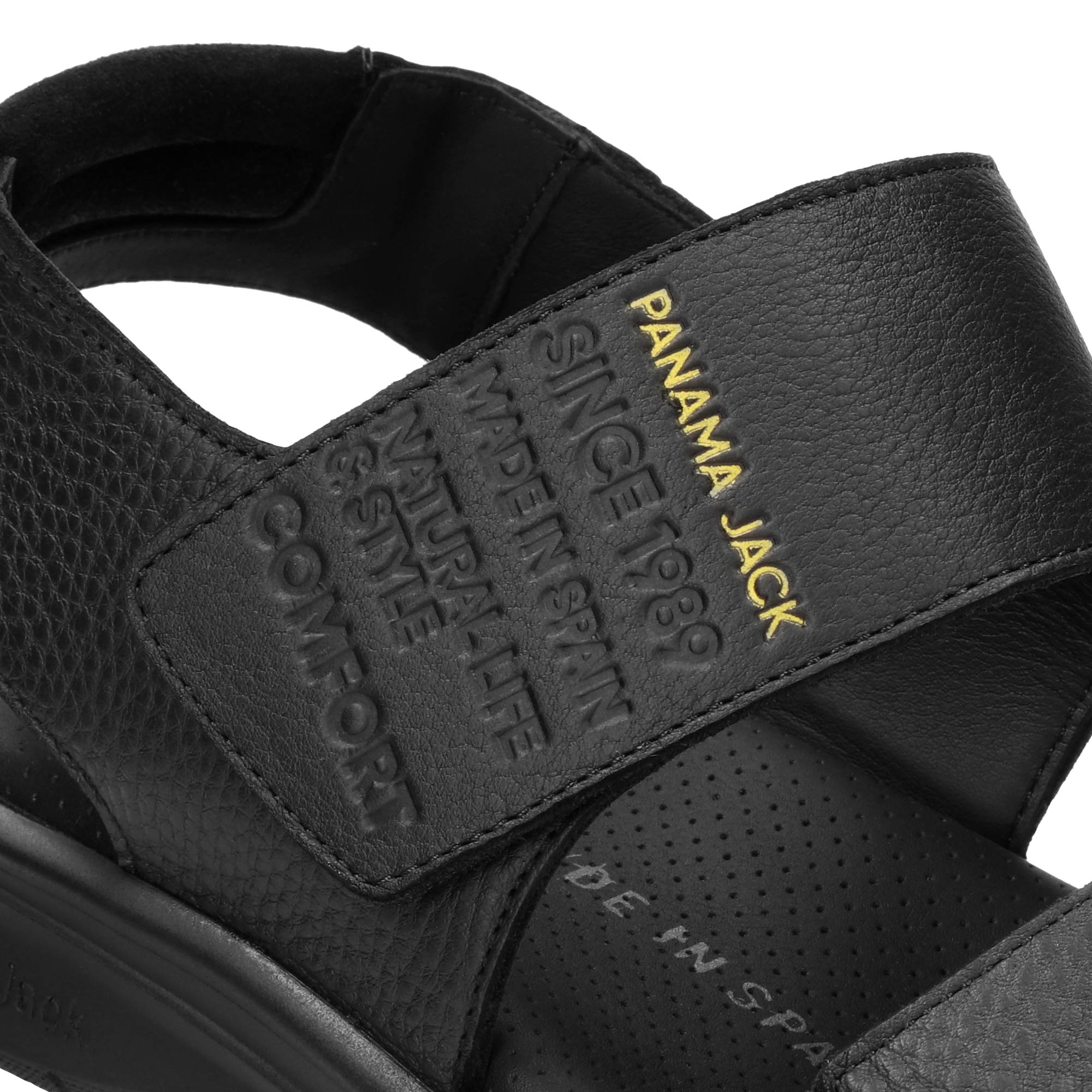 panama-jack-rusell-c1-sandale-napa-grass-negro-schwarz image 7