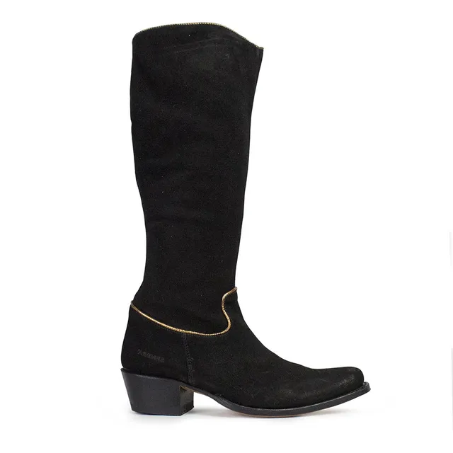 sendra-boots-r4585-negro-damenstiefel-schwarz image 1