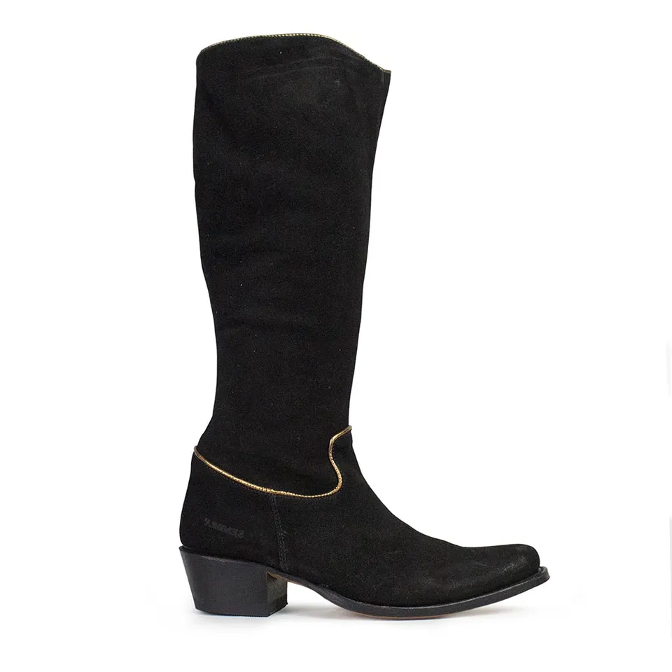 sendra-boots-r4585-negro-damenstiefel-schwarz image 1