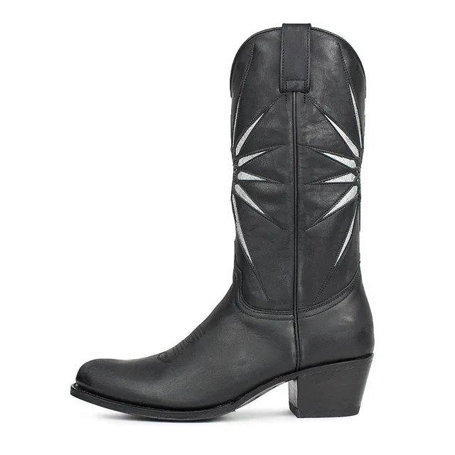 sendra-boots-17160-debora-olimpia-negro-damen-cowboystiefel image 1