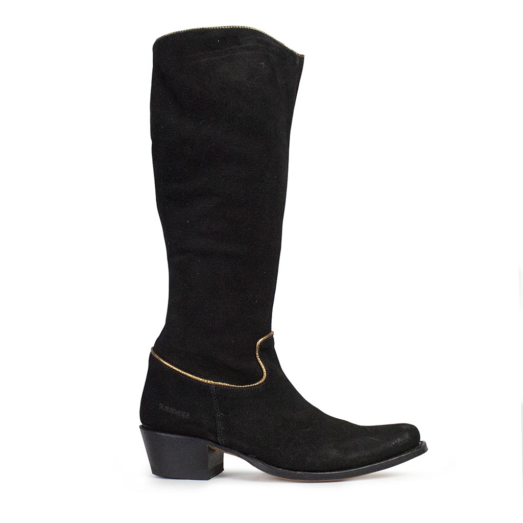 sendra-boots-r4585-negro-damenstiefel-schwarz image 1
