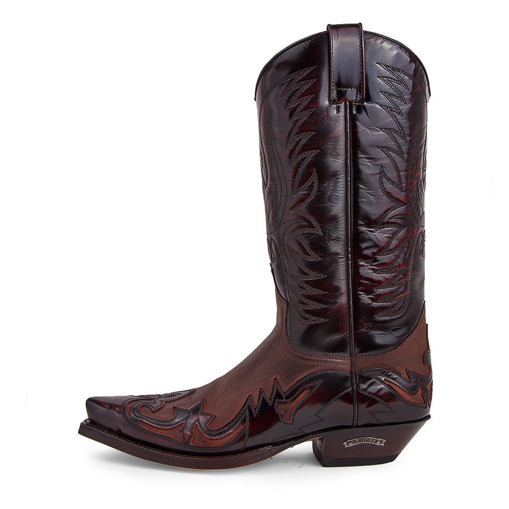 sendra-boots-3241-cuervo-flora-fucsia-cowboy-stiefel-sprinter-7004 image 1