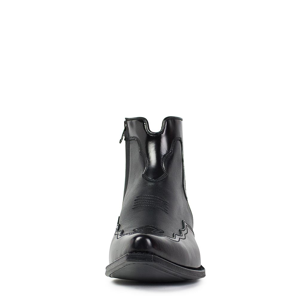 sendra-boots-18836sd2-flora-negro-herren-lederstiefel-schwarz image 3