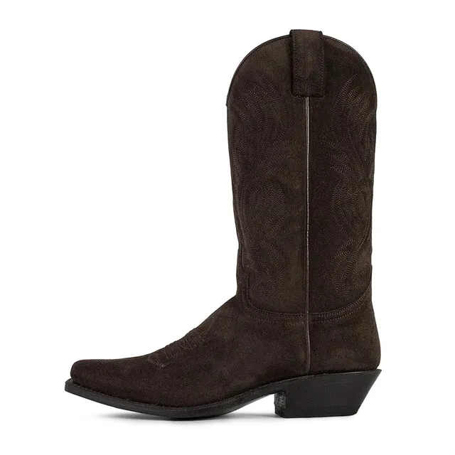 sendra-boots-2605-serr-cortina-choc-cowboy-boots-braun image 1