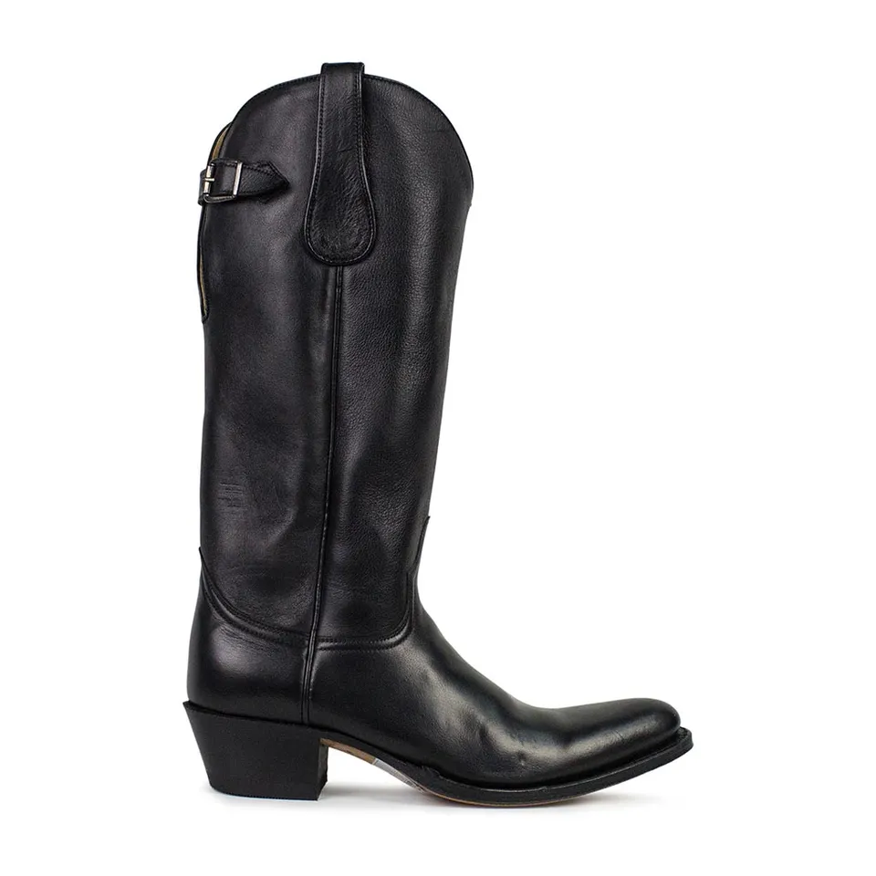 sendra-boots-r4690-stiefel-negro-schwarz-leder image 1