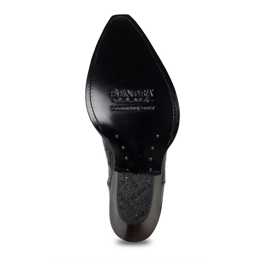 sendra-boots-16414-cuervo-florentic-negro-denver-verde-cowboystiefel image 3