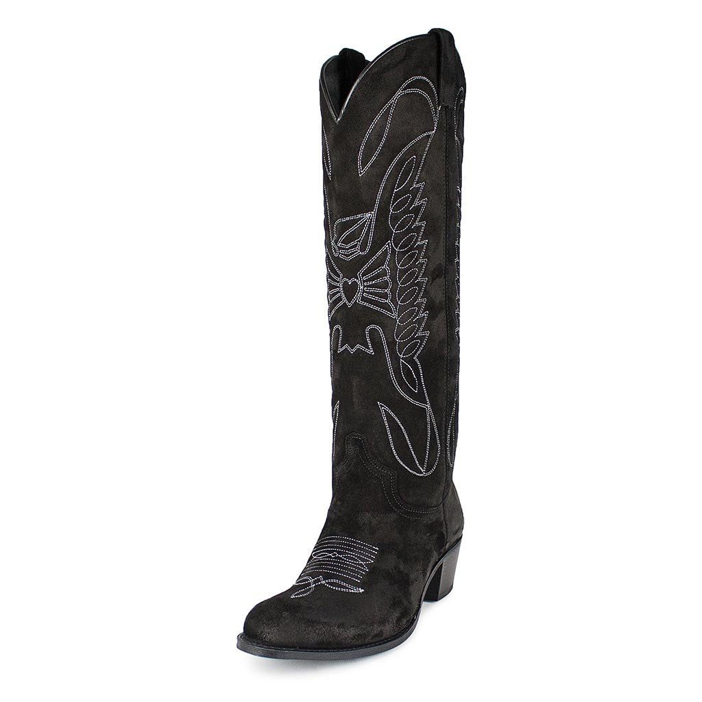 sendra-8840-debora-damen-cowboy-stiefel-kaleido-velours image 2